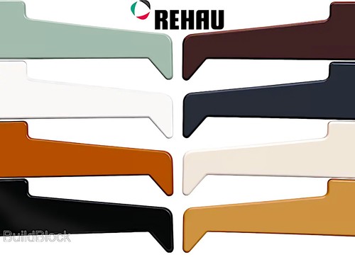 Rehau cill end caps - end,
