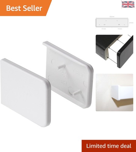 Durable pvc white end caps - durable,