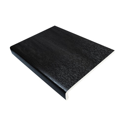 Black ash upvc window cill - black,