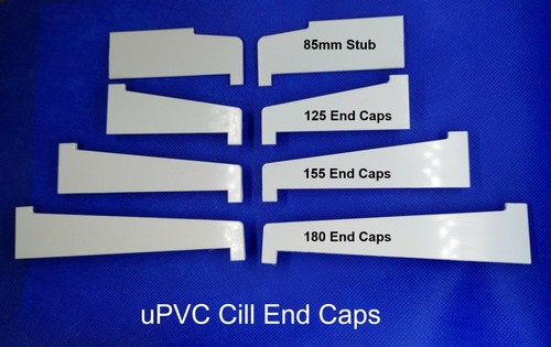 Upvc cill sill external end - upvc, cill/sill