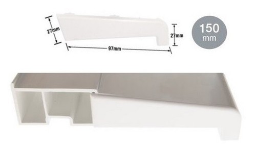 Window sill end caps pair - window,