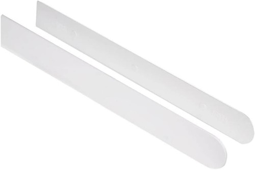 White window sill end caps - end,