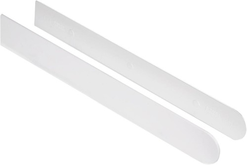 Versatile white window sill - white,